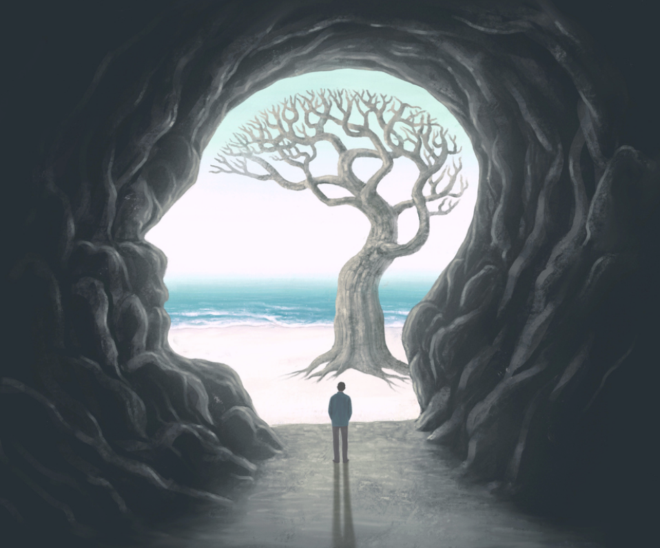 Exploring the Fading Landscapes of her Mind
